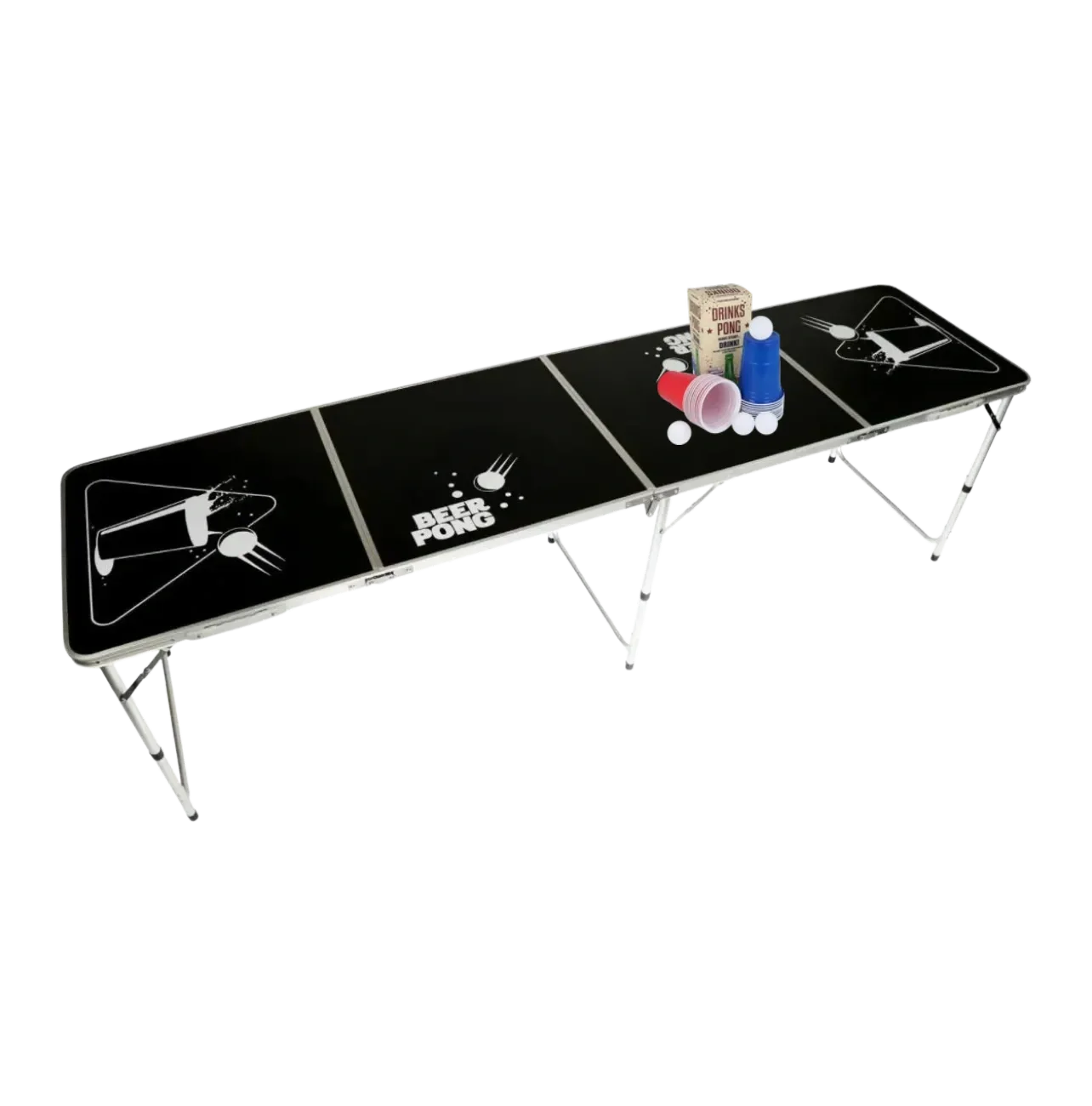 8 Foot Beer Pong Table Set
