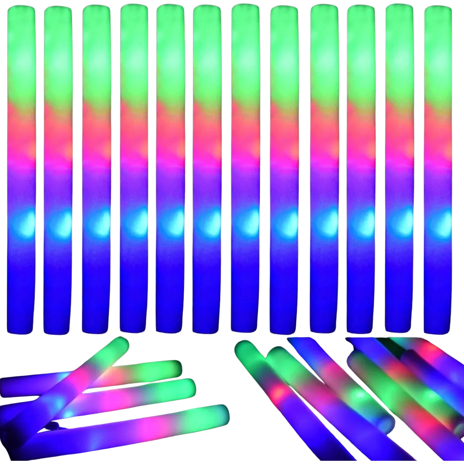 LED Foam Glow Sticks