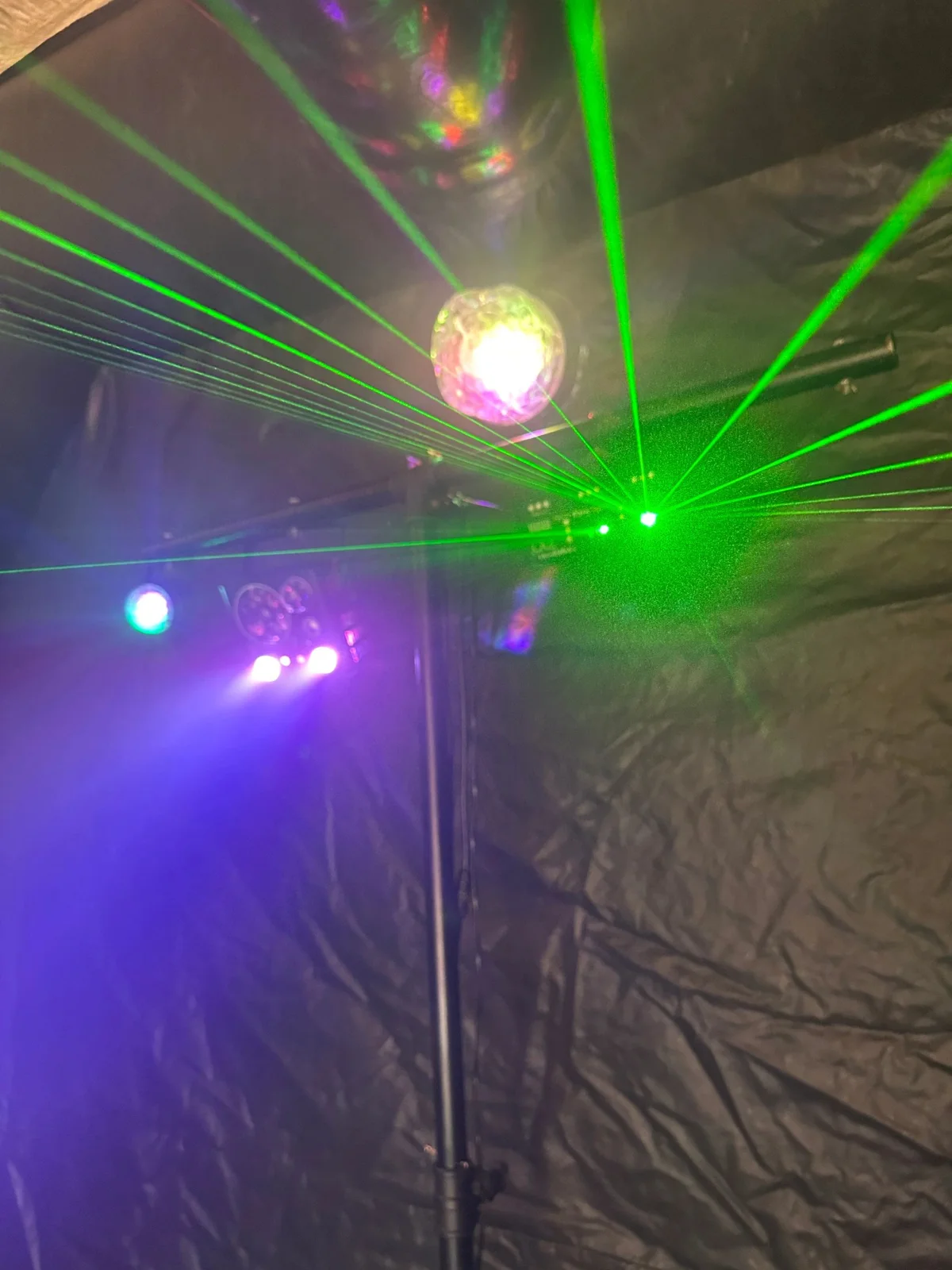 Silver Nightclub Lighting